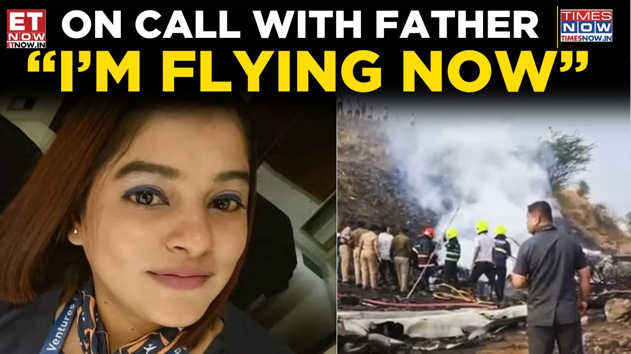 Moments Before Accident: Crew Member Pinky's Last Words On Call | Ajit Pawar Plane Crash | ET Now
