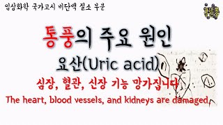 Finding the cause of gout / uric acid / uric acid measurement method