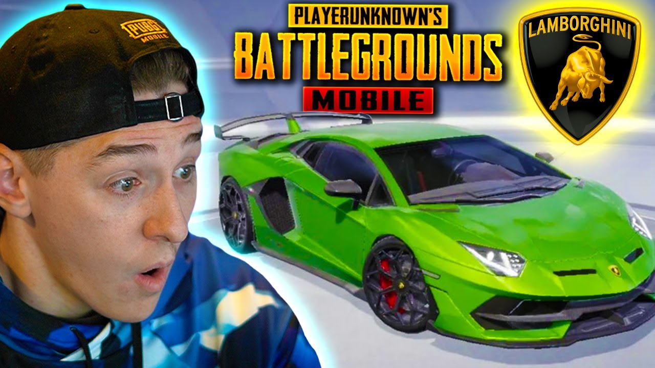 NEW LAMBORGHINI IN PUBG MOBILE