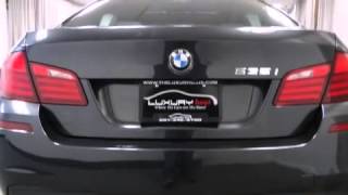 Preowned 2011 BMW 535i xDrive Gray / Black 1 Owner Cleanfax