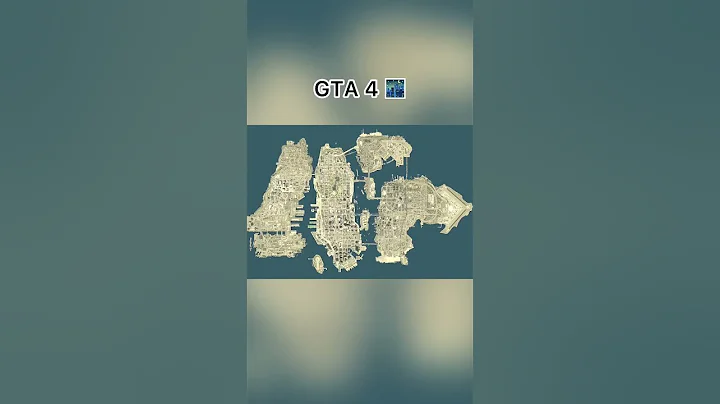 GTA 4 vs GTA 5 vs GTA 6 map #shorts
