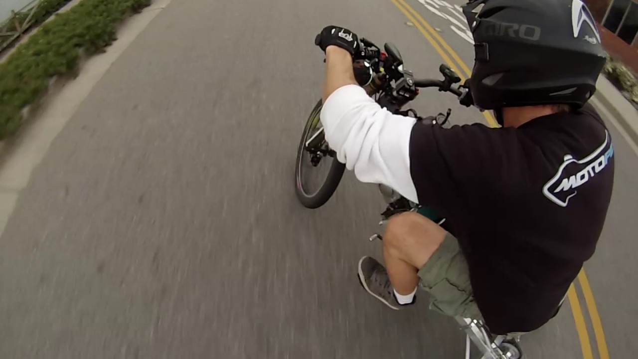 Street legal motorized bike drift trike YouTube