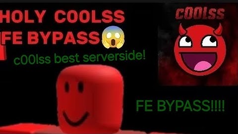 Showcasing c00lss FE bypass!!!