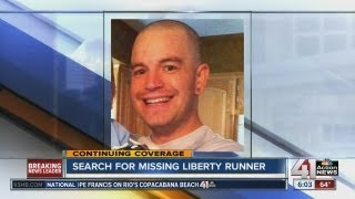 Search for missing Liberty runner Chad Rogers to resume Wednesday