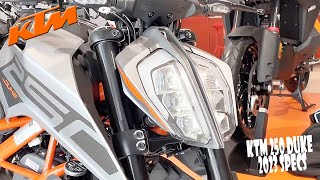 2023 KTM 250 Duke specs