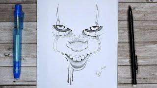 Comment dessiner Ça Le Clown | Dessin D'Halloween | Tuto pas à pas screenshot 5