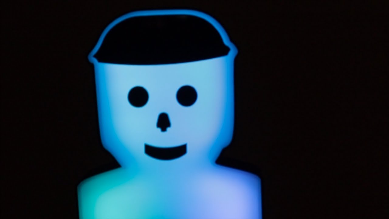 LED Light Foosball Figure on video