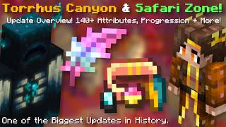 Torrhus Canyon & Safari Zone Overview! Major Hunting & Foraging Expansion! (Hypixel Skyblock News)
