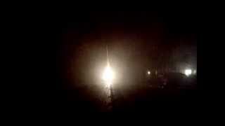 3 inch shell test fires w/strobe