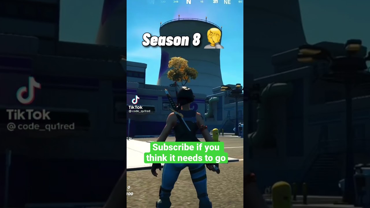 Fortnite chapter 2 season Steamy stacks getting destroyed 