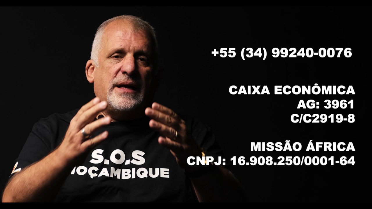 Paulo Borges Junior (Jr) Missao Africa SOS Moçambique - Ciclone Idai 2019
