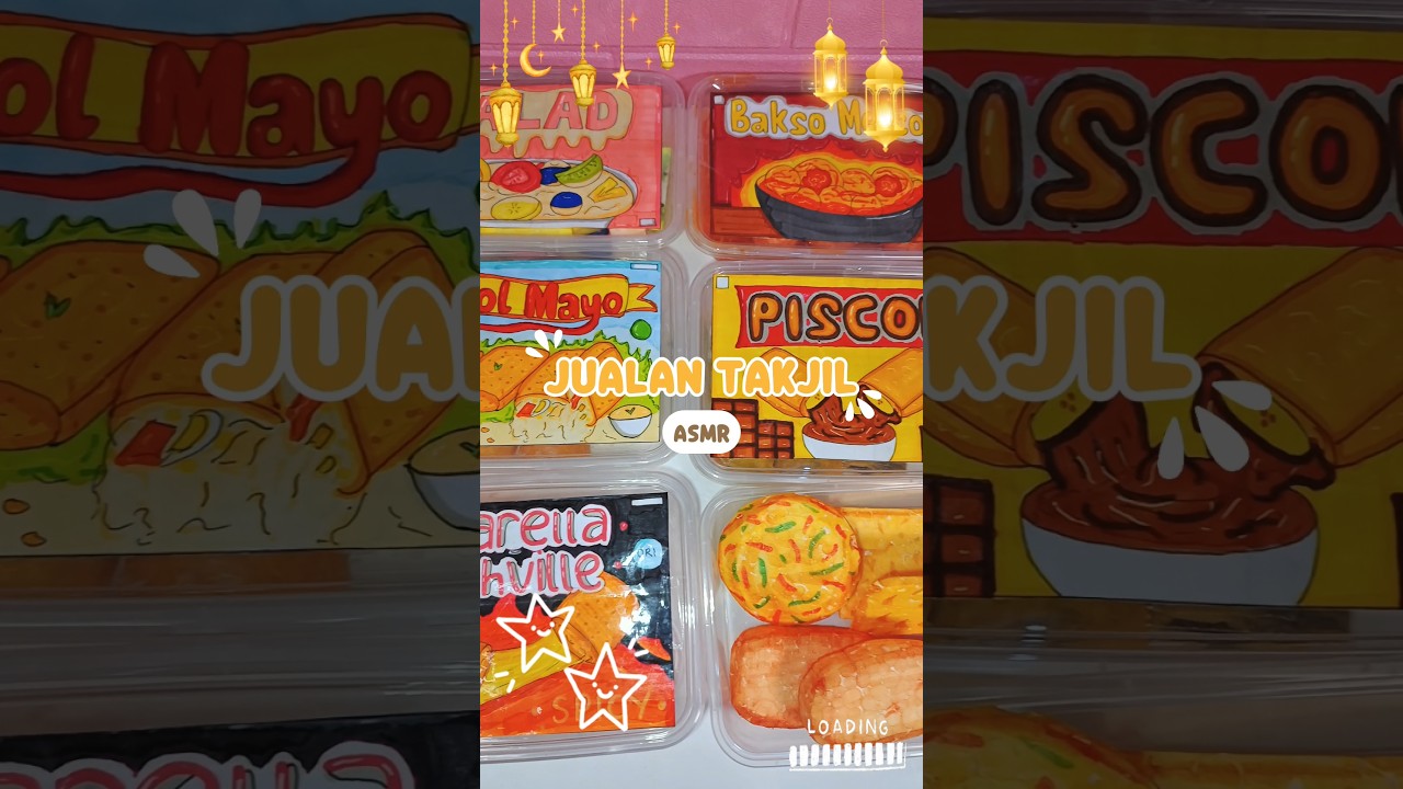 JUALAN TAKJILL!! nah ini mau aku review satu&sup2; guys, yang makanan gurih dulu atau yg manis dulu nih?