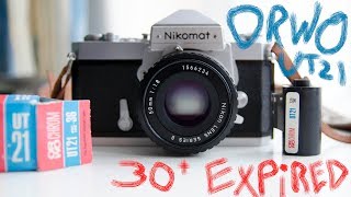 30 Years EXPIRED Film (ORWO UT21)