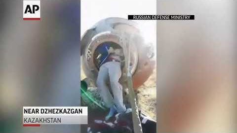 New video shows Soyuz crew after failed launch