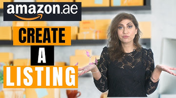 Create New Listing Amazon FBA UAE | How to sell products on Amazon UAE 🌍 Amazon.ae