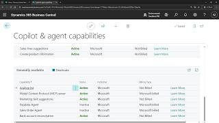 Business Central short video: Disable/Deactivate unused Copilot/Agent features