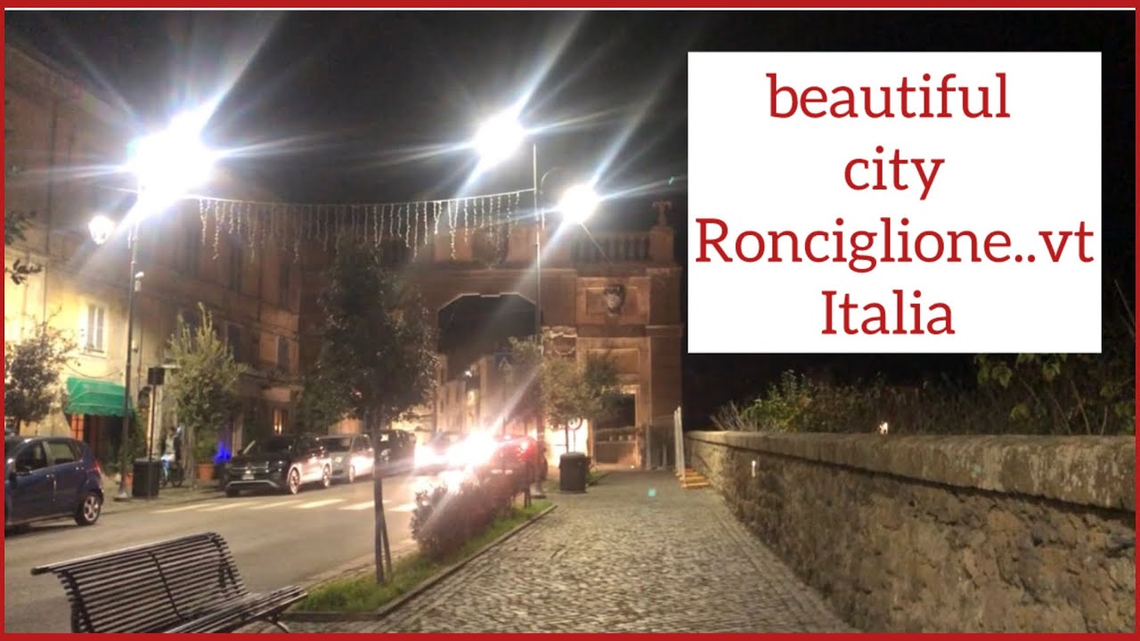 beautiful night at Ronciglione..vt, Italia!
