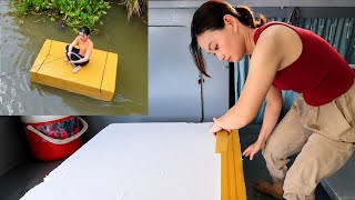 12 Hours to Build a DIY Swimming Float – A Budget-Friendly Solution from a Female Captain