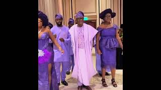 Mr Victor Onireti's 70th birthday. Grand entry With children & fam. 11.18.23 in Md USA
