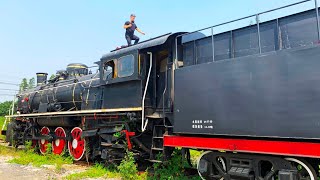 Abandoned Trains - Old Abandoned Steam Engine Trains Shanghai - Abandoned Steam Locomotives [1976]