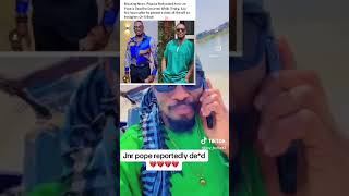 Junior Pope of Nollywood last video before dr0wning.