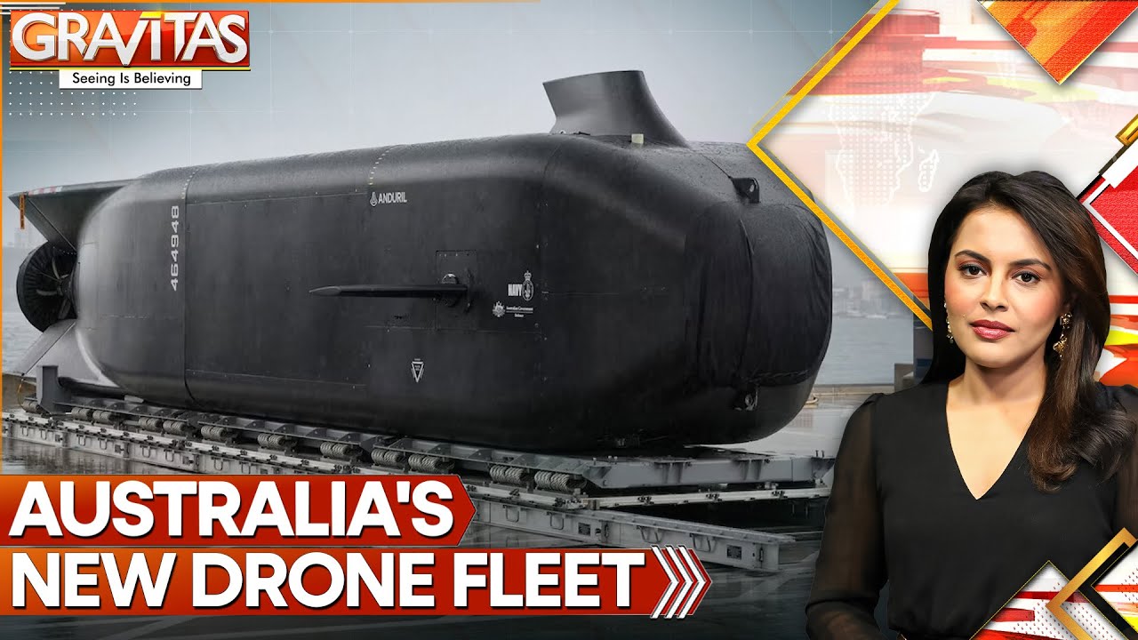 Australia’s ‘ghost Shark Drone’ Fleet To Counter China’s Pacific Push | GRAVITAS