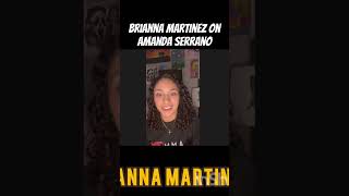 Brianna Martinez On Amanda Serrano