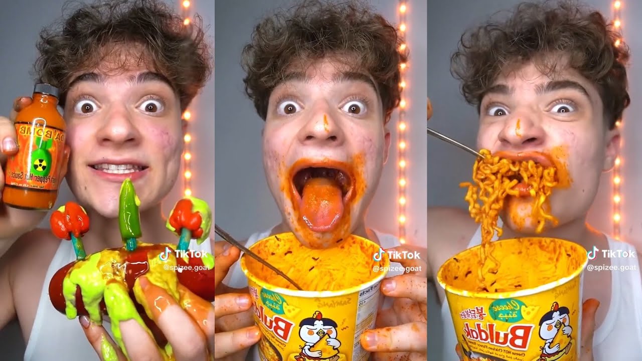 Best Spizee The Goat TikToks Compilation | Spicy Food Challenge by Vine ...