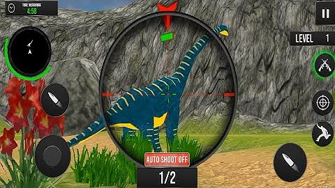 Wild Dinosaur Hunting Attack_Android ios Gameplay - Dinosaur Planet Gaming Part 25