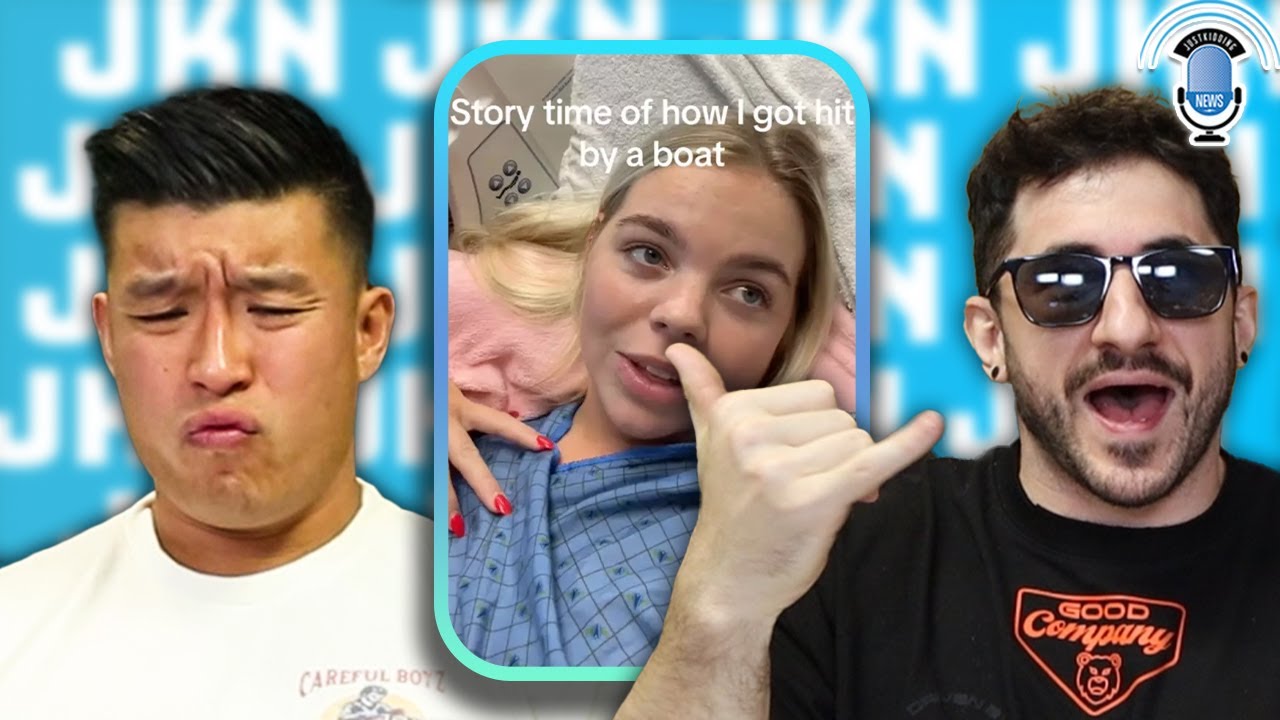 Woman Survives the Gnarliest Tubing Accident, Lucky to Be Alive - YouTube