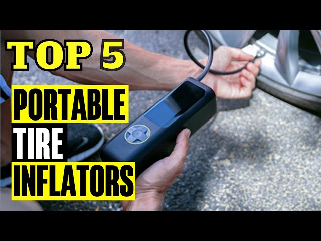 Tire Inflator Portable Air Compressor - 180PSI & 20000mAh Portable Air  Pump, Accurate Pressure LCD Display, 3X Fast Inflation for Cars, Bikes 