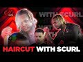 Cutz using lusters scurl products to create some 360 waves  game changers