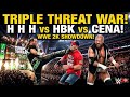 🔥 John Cena vs HHH vs Shawn Michaels– Triple Threat Extreme Rules Match | WWE 2K26 Legendary Battle!