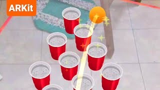 AR Pro Pong - ARKit Beer Pong iOS Augmented Reality Game