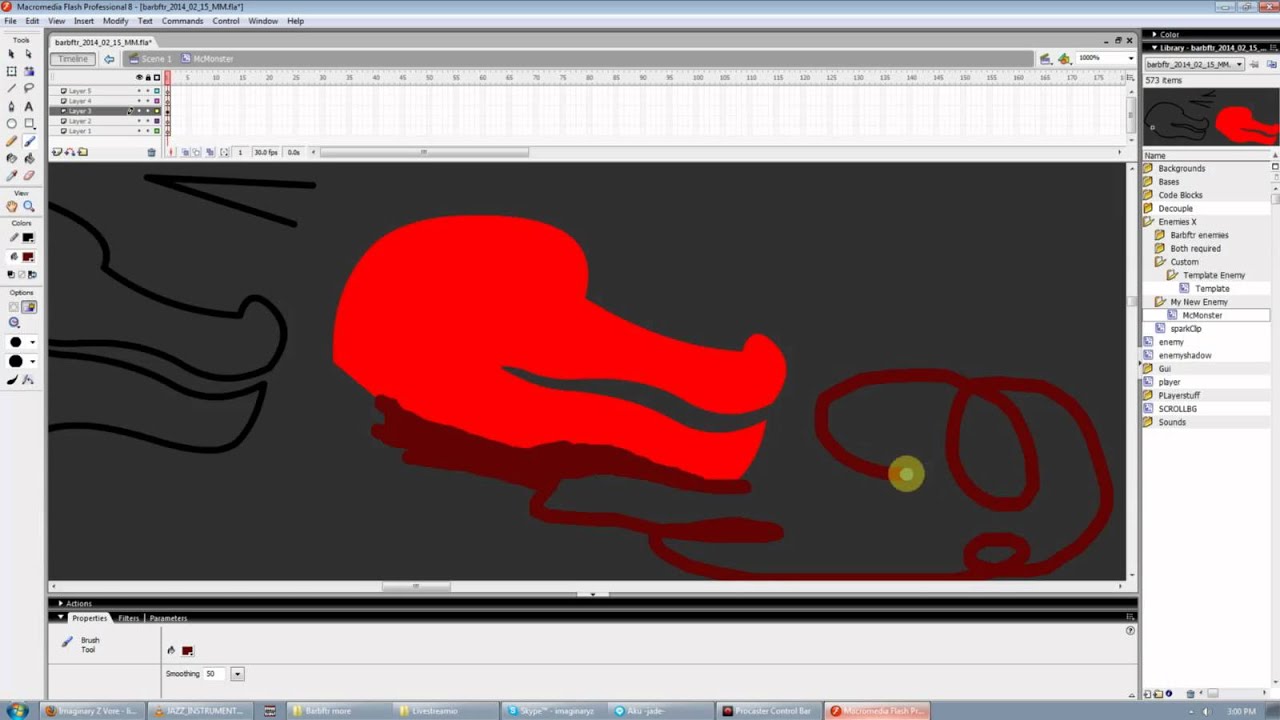 HowTo: Make barbftr Monster, from zilch to raptor 01 part 2 - YouTube