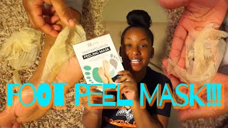 I TRIED A FOOT PEEL MaSK!! Very SaTIsfYiNG!!!