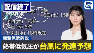 ウェザーニュースの配信のサムネイル画像