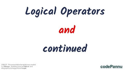 L1 - Wk 7 - V3 - Logical operators | Using AND operator for range | Python for students