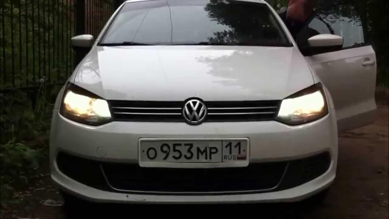 Габариты VW Polo sedan