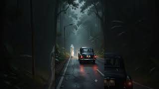 Mid night driving | Car driving on foggy highway#shorts