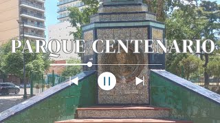 En el medio de la ciudad Parque Centenario UN MARTES AL MEDIO DIA