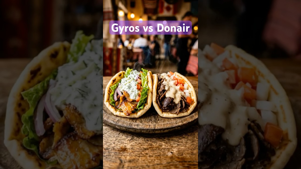 The Ultimate Gyros vs Donair Showdown