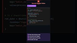 Job Parameters and Task Values for Dynamic Pipelines