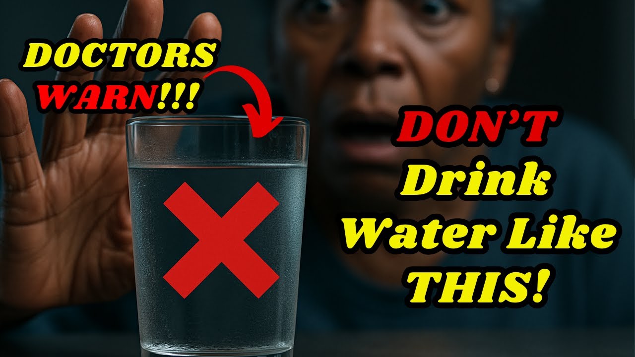 STOP Drinking Water Like This! ⚠️ 5 Dangerous Habits for Seniors Over ...