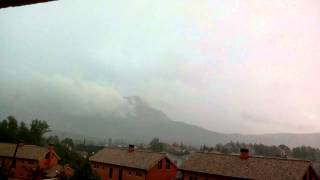 Gran tormenta en Jaca