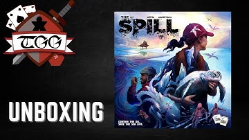 The Spill Board Game Unboxing