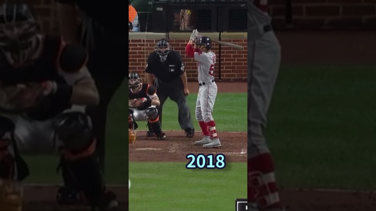 ムーキー・ベッツ スイングの変遷(2014〜2024) 