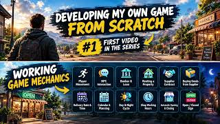 Developing My Own Game From Scratch — Loans, Shops, Suppliers & the First Working Economy