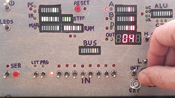 Operating my Ben Eater inspired 8-bit computer with schematics, logisim, FPGA & windows emulator
