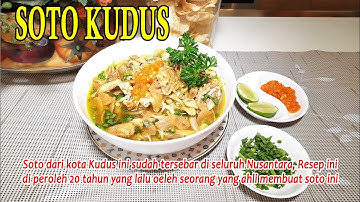 Mau tahu rahasia cara masak SOTO KUDUS yang asli super lezat👍👍👍